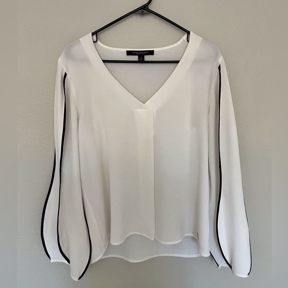 Marc New York Long Sleeve Relaxed Blouse